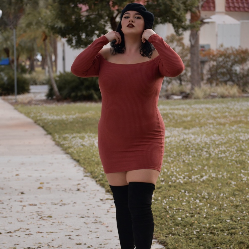 Body con fall dress